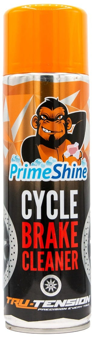 Tru Tension Prime Shine Cycle Brake Cleaner 500ml X12 Hoops